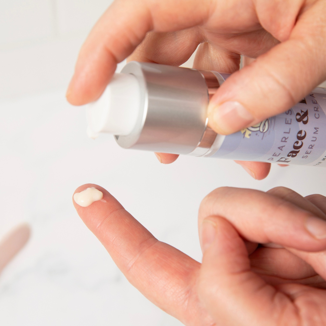 Pearlescent Face & Eye Serum Cream