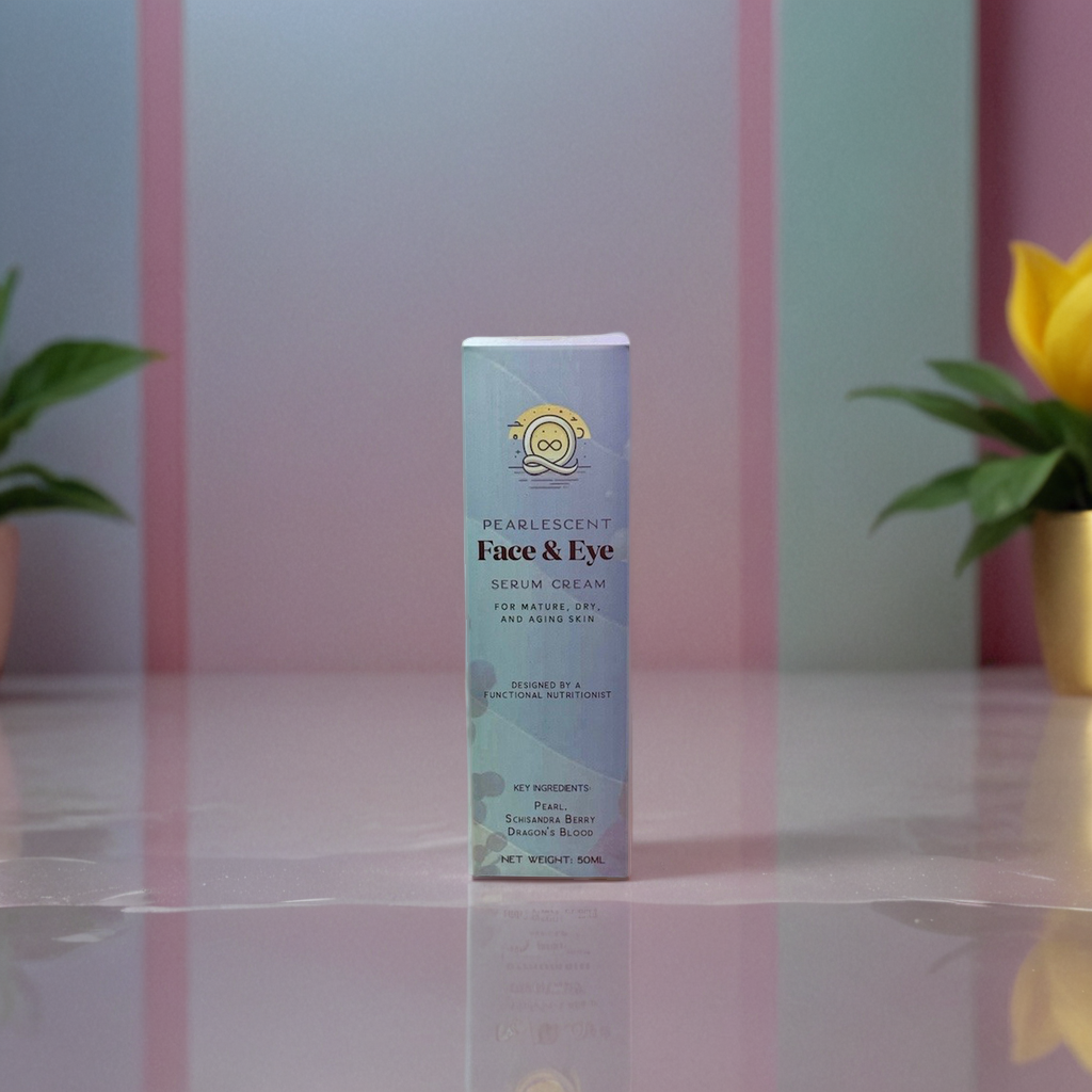 Pearlescent Face Cream & Eye Serum Duo with *FREE* Free Eye Cream Applicator