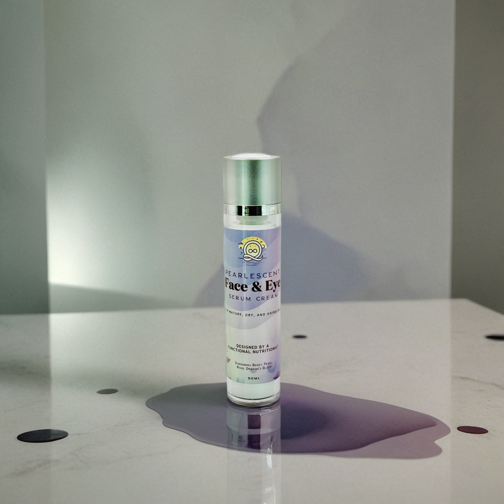 Pearlescent Face Cream & Eye Serum Duo with *FREE* Free Eye Cream Applicator